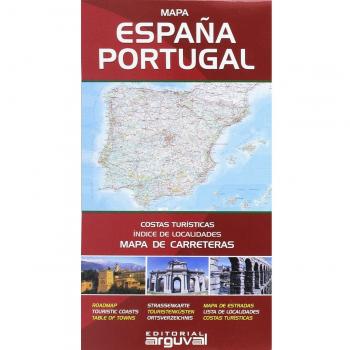 MAPA DE CARRETERAS DE ESPAÑA Y PORTUGAL