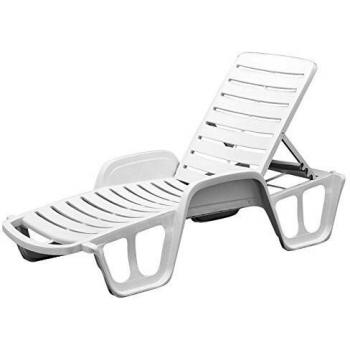 Tubona Lettino Fisso blanco 71x192x100 cm