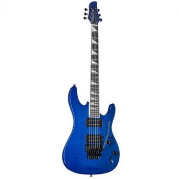 J & D ST‑Modelle 8051F SBL – E‑Gitarre mit See‑Thru‑Blue Finish und Riegelahorn‑Korpus