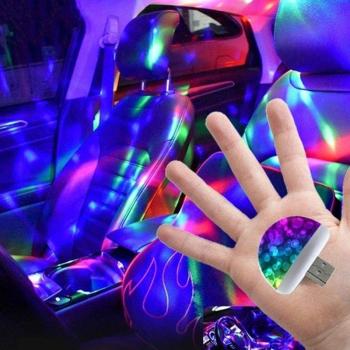 Car Mini USB Colorful Decorative Light for BMW X3 X5 Z3 Z4 3 5 7 Series E38 E39 E46 E83
