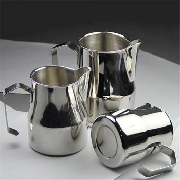 Vaso para leche acero inoxidable flor 350ml
