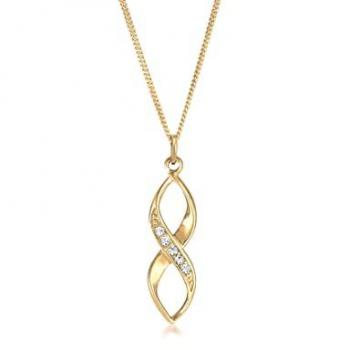 Collana Elli Infinito Argento Sterling 925 Cristalli Unico