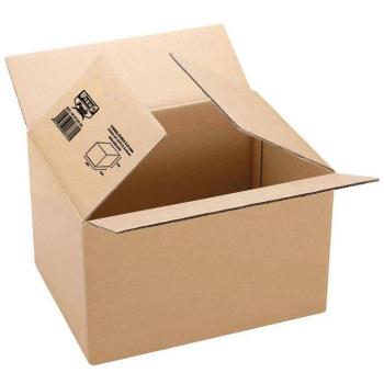 Caja embalaje anónima 400x290x220 8mm marrón