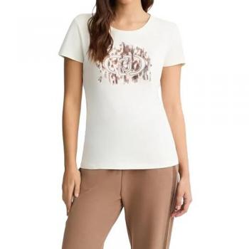 T-Shirt Liu Jo Colori Misti Bianco