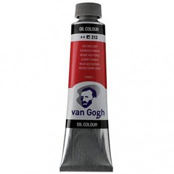 Ölfarbe Azo Rot Dunkel 313 Safloröl Van Gogh 40 ml (Rot)