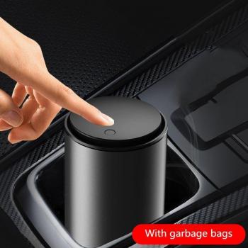 Cubo de Basura de Alta Gama 300 ML – Aleación de Aviación, Doble Capa