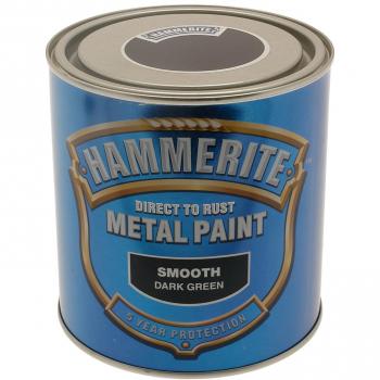 HAMMERITE SMOOTH HAMMERED DIRECT TO RUST METAL PAINT