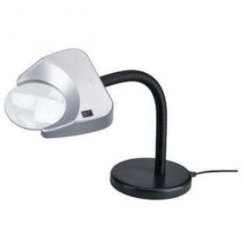 Lampe de bureau loupe Tech-Line LED 2x grossissement 120mm