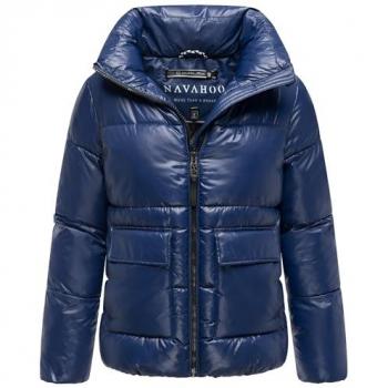 Navahoo Steppjacke Eispracht 14 für Damen, Größe L, navy