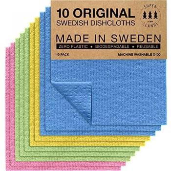 Biodegradable Kitchen Cleaning Cloths