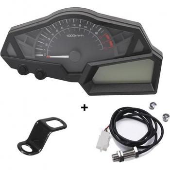 Odomètre antipoussière pour moto Kawasaki