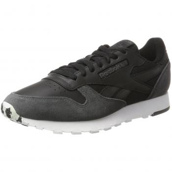 Reebok Men’s Mo Collection Fitness Shoes – Black/Coal‑White/Skull‑Grey/Risk‑Blue, UK Size 9