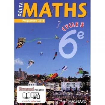 Delta maths, cycle 3, 6e : programme 2016