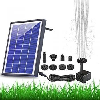 Garden Breeze 1500mAh Solar Fountain