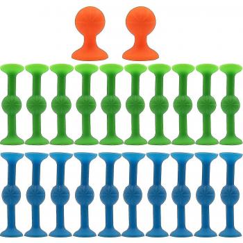 Kit de 22 fléchettes silicone à clip