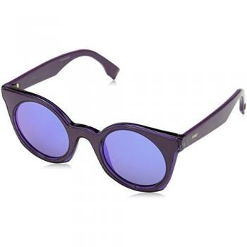 Fendi FF 0196/S P6 KEO 48 Occhiali da Sole Viola (Violet/Blue Ml)