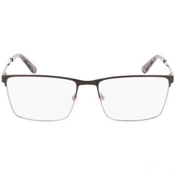 Calvin Klein CK22102 Black Blue‑Light Blocking Sunglasses – Metal Square