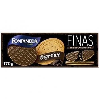 Fontaneda Digestive Finas Chocolate Negro 170g