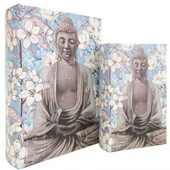 Caja libro Buda Azul