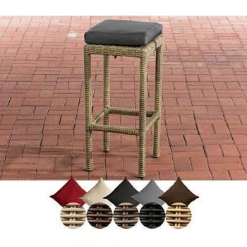 Garten Barhocker Alia 5mm mit Sitzkissen