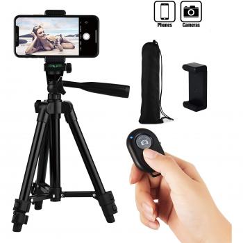 Hitchy Aluminium Kamera Stativ 26 Zoll für iPhone und Samsung
