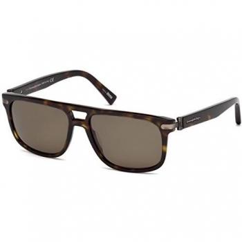 EZ0042 Gafas de sol Ermenegildo Zegna Marrón para Hombre