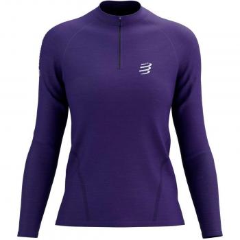 Compressport Trail Shirt Long Sleeve Violet Lilac for Women