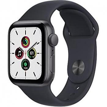 Apple Watch SE 40mm Aluminiumgehäuse-Spacegrau mit Sportarmband