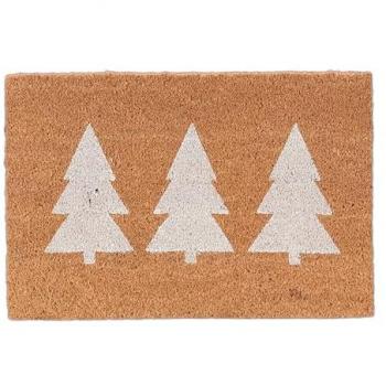 Zerbino Fibra Cocco con Abeti 60x40 cm – Relaxdays