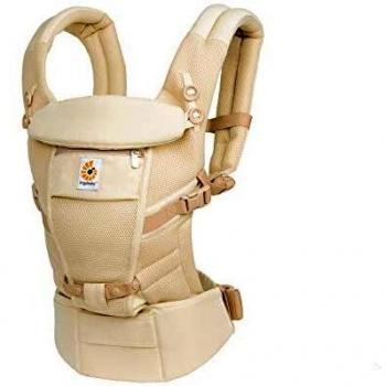 Cool Air Mesh Babybauchtrage ErgoBaby Adapt – Rückentrage für Neugeborene