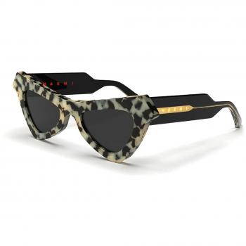 Marni Fairy Pools Forest 89X Women's Eyewear Tortoiseshell Size 50