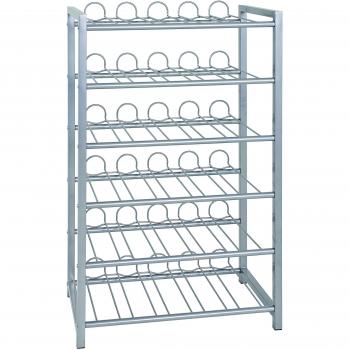 HAKU Flaschenständer 38714, 31 x 54 x 90 cm, aus Aluminium