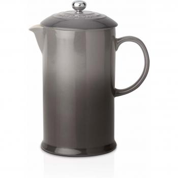 Please note that the volume and serving size may vary slightly between different products, but these names all refer to a stoneware coffee pot or cafetière with a metal or stainless steel press. The color of the product is listed as flint in each name