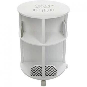 Libreria rotonda per bambini grigia H59cm Atmosphera Créateur D'intérieur