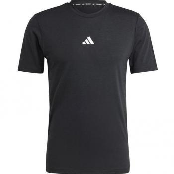 Adidas Men's Black Workout T-Shirt, Size XL