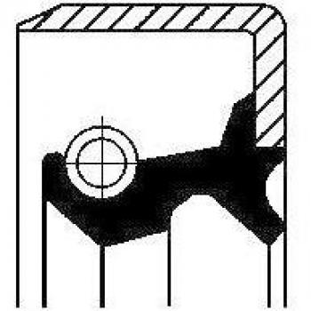 CORTECO Moisture Proof Wheel Hub Bearing Seal 12011531B