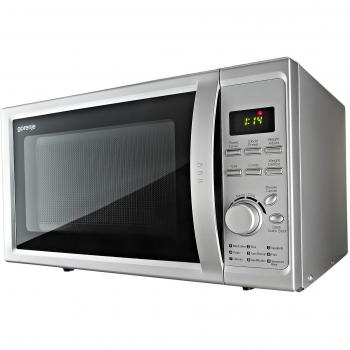 Gorenje Garraum 20 L Stand-Mikrowelle MO 20 DSII in Silber