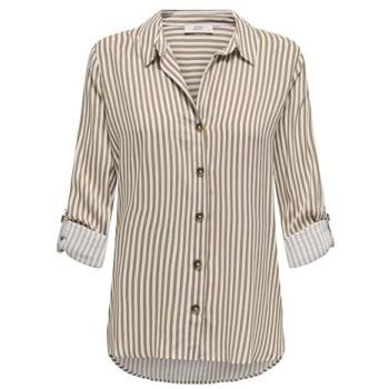 JdY Bluse Jdylaurel Life L/S Shirt Wvn Dia in Weiß (M)
