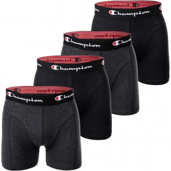 Champion Boxershorts, Herren, Schwarz, 4er Pack, XL