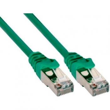 Cable de Red InLine 10m S-FTP Cat5e Verde