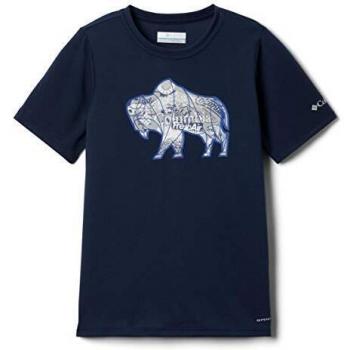 Columbia Herren Ranco Lake T-Shirt (Kurzarm), Collegiate Navy, S