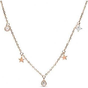 Collar Estrella de Luxenter con Baño de Oro Rosa