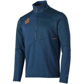 Ternua Teslin Halbzip Pullover Dunkelblau Orange XXL