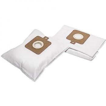 White MicroFleece Vacuum Bag Set – 10 Pieces, Compatible with Durabrand BS7703