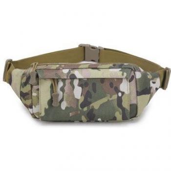 Cartera de Cadera Camuflaje Hombre con Crema