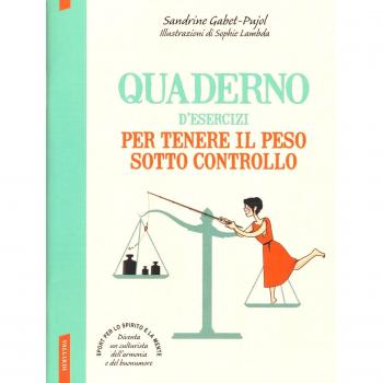 Quaderno d'esercizi per tenere il peso sotto controllo