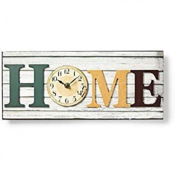 Nedis Home‑Uhr im Holzkasten CLWA001WDH40