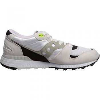 Saucony Azura Women's Sneaker, 4 UK, White and Grey