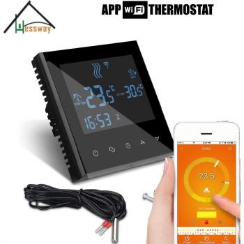 WiFi Enabled Room Thermostat 220V/110V 3KW for Underfloor Heating