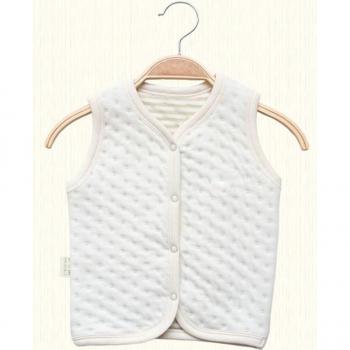 Children's Jacquard Vest in Organic Cotton (3-18 Months)
